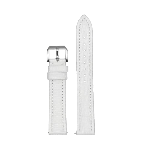 White King Sailcloth quick release watch strap flat lay