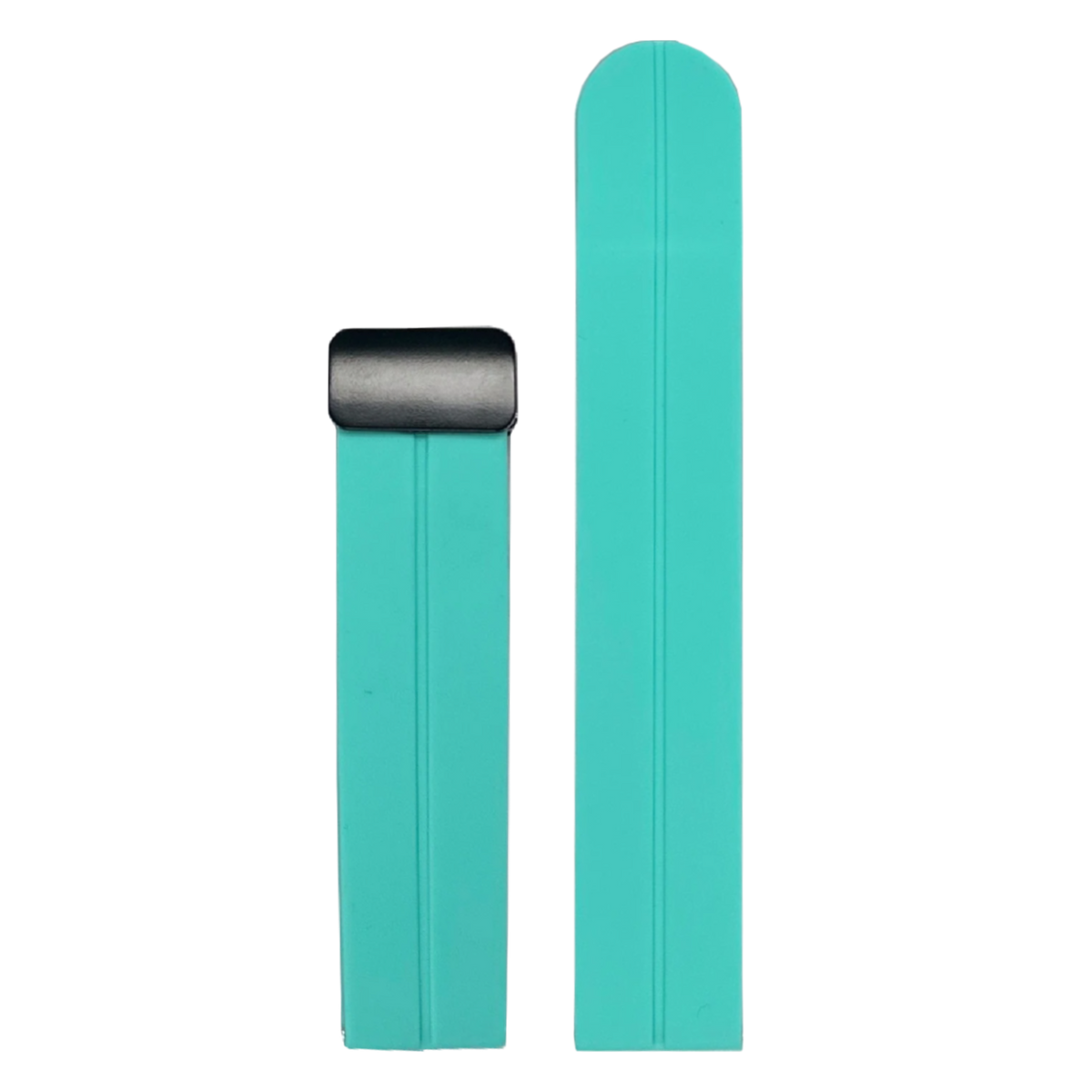 [Quick Release] Silicone with Magnetic Clasp - Cyan flat-lay