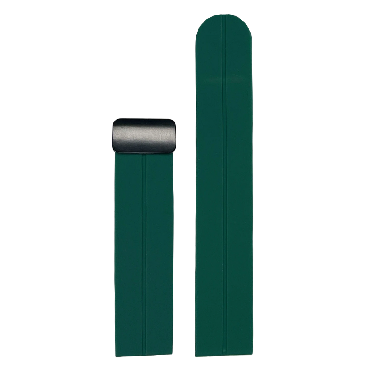 [Quick Release] Silicone with Magnetic Clasp - Green flat-lay