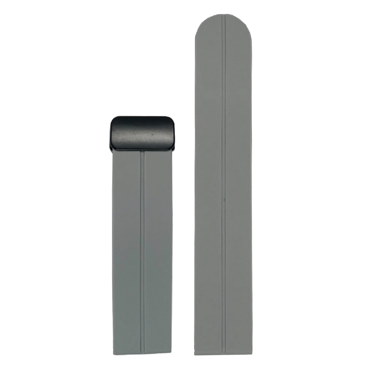 [Quick Release] Silicone with Magnetic Clasp - Grey flat-lay