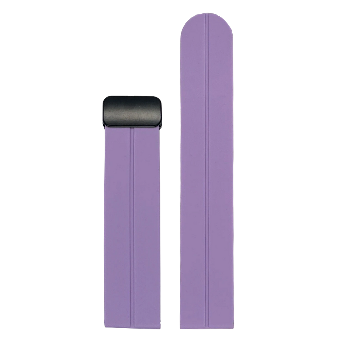 [Quick Release] Silicone with Magnetic Clasp - Lavender flat-lay