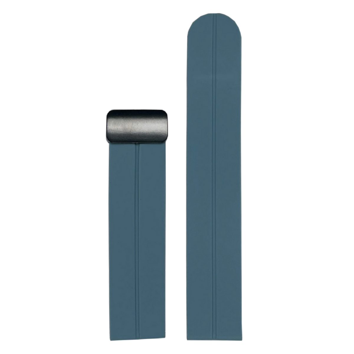 [Quick Release] Silicone with Magnetic Clasp - Slate Blue flat-lay