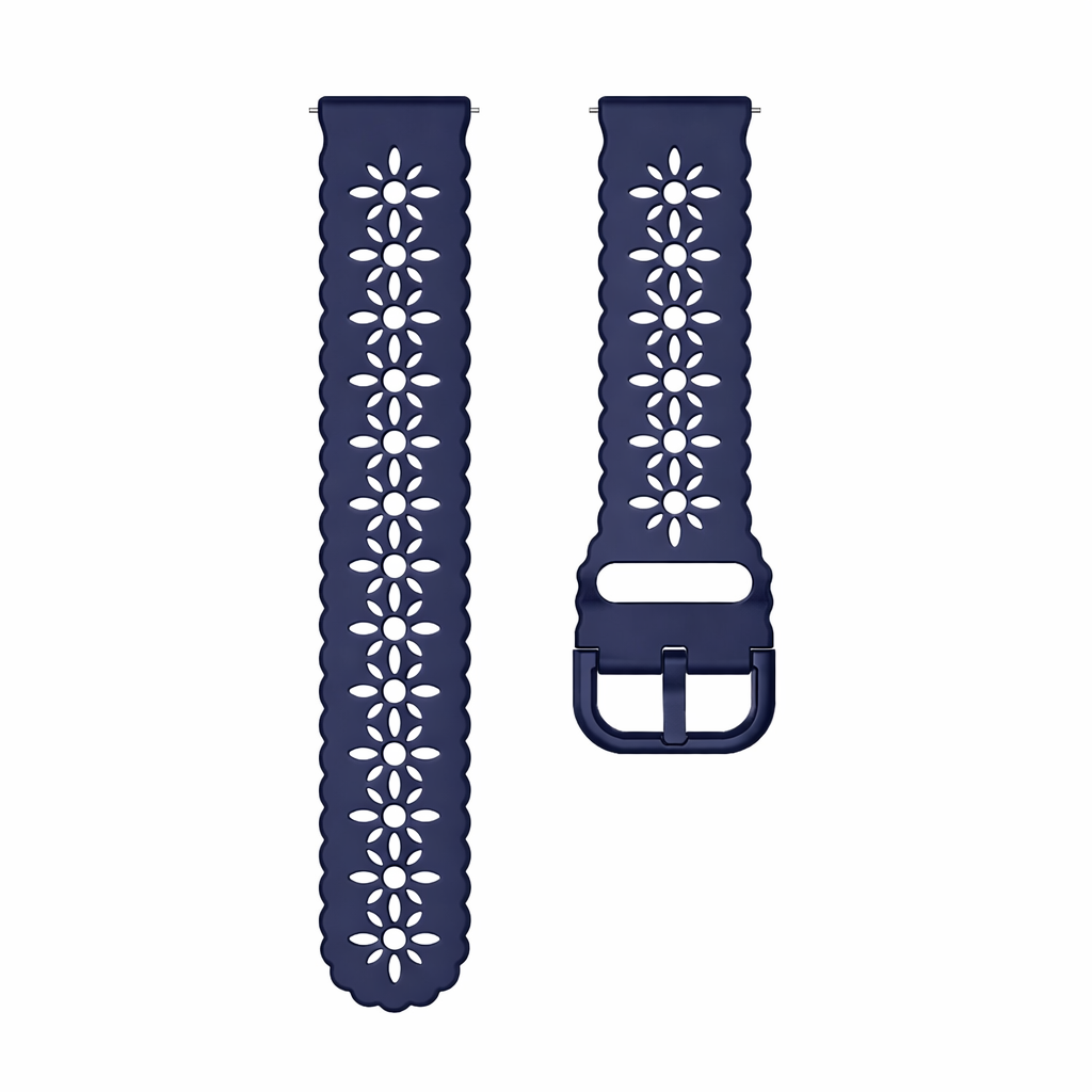 [Quick Release] Floral Silicone [Matching Hardware]