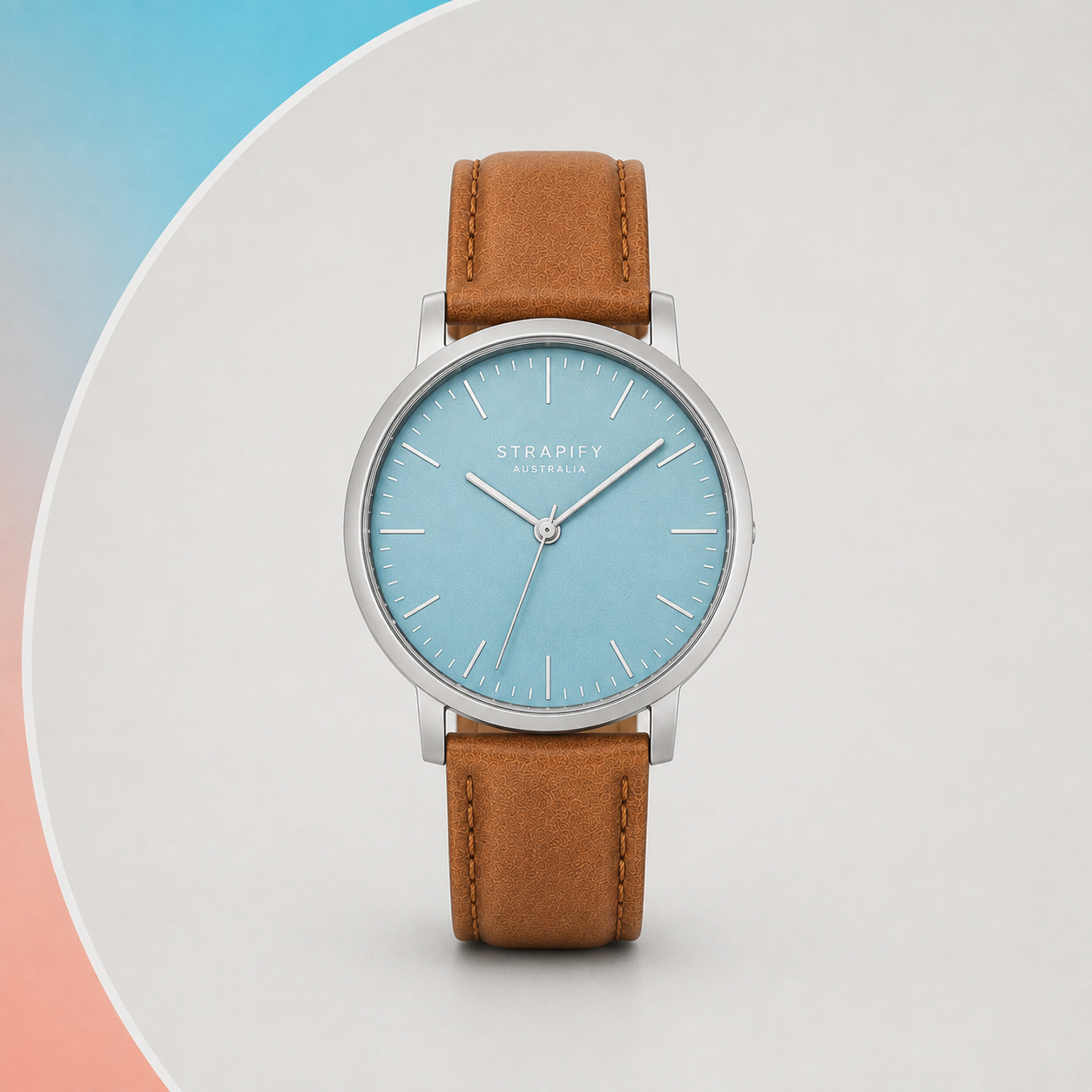 [Quick Release] Padded Leather - Brown