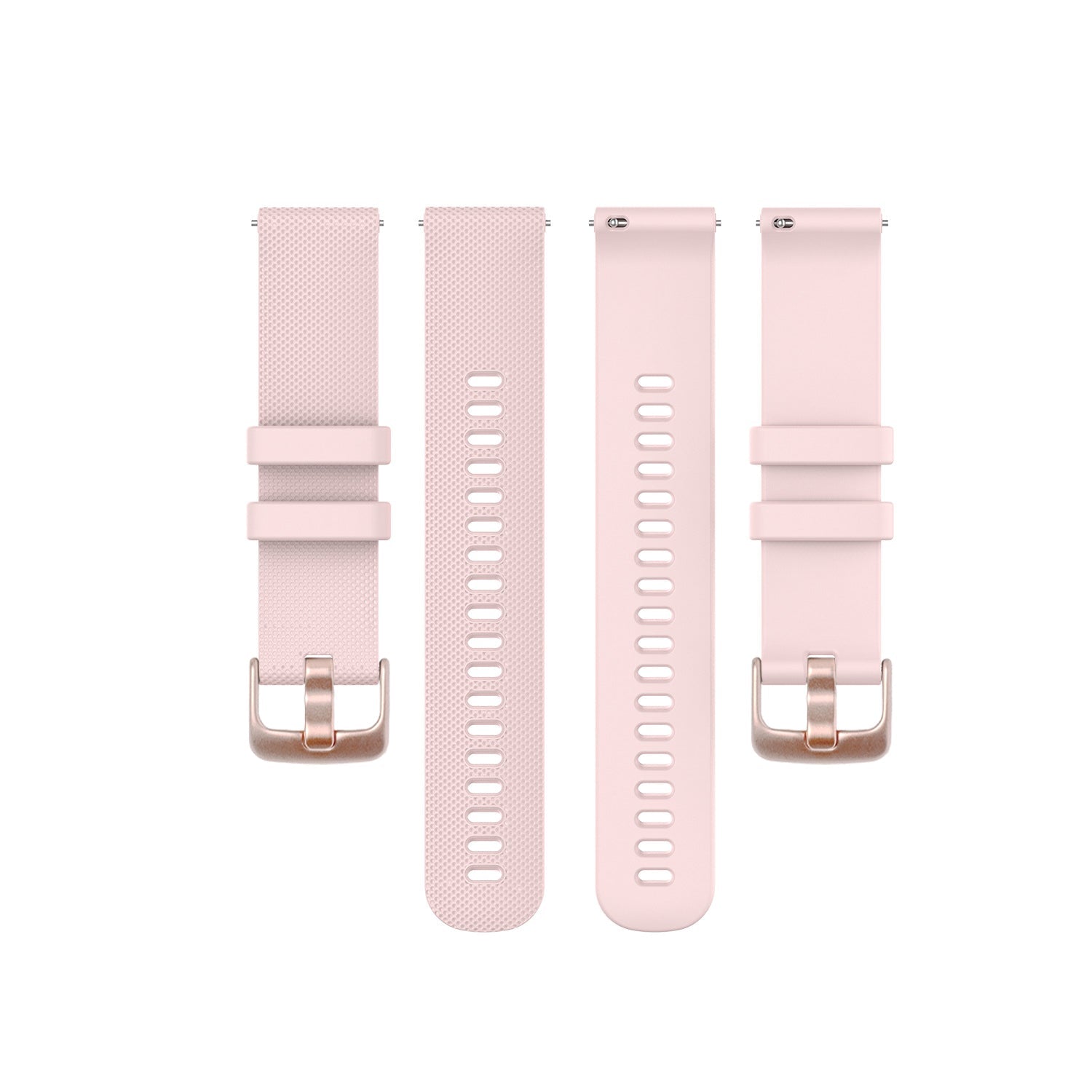Classic Silicone Pink Rose Gold for Fitbit Charge 2
