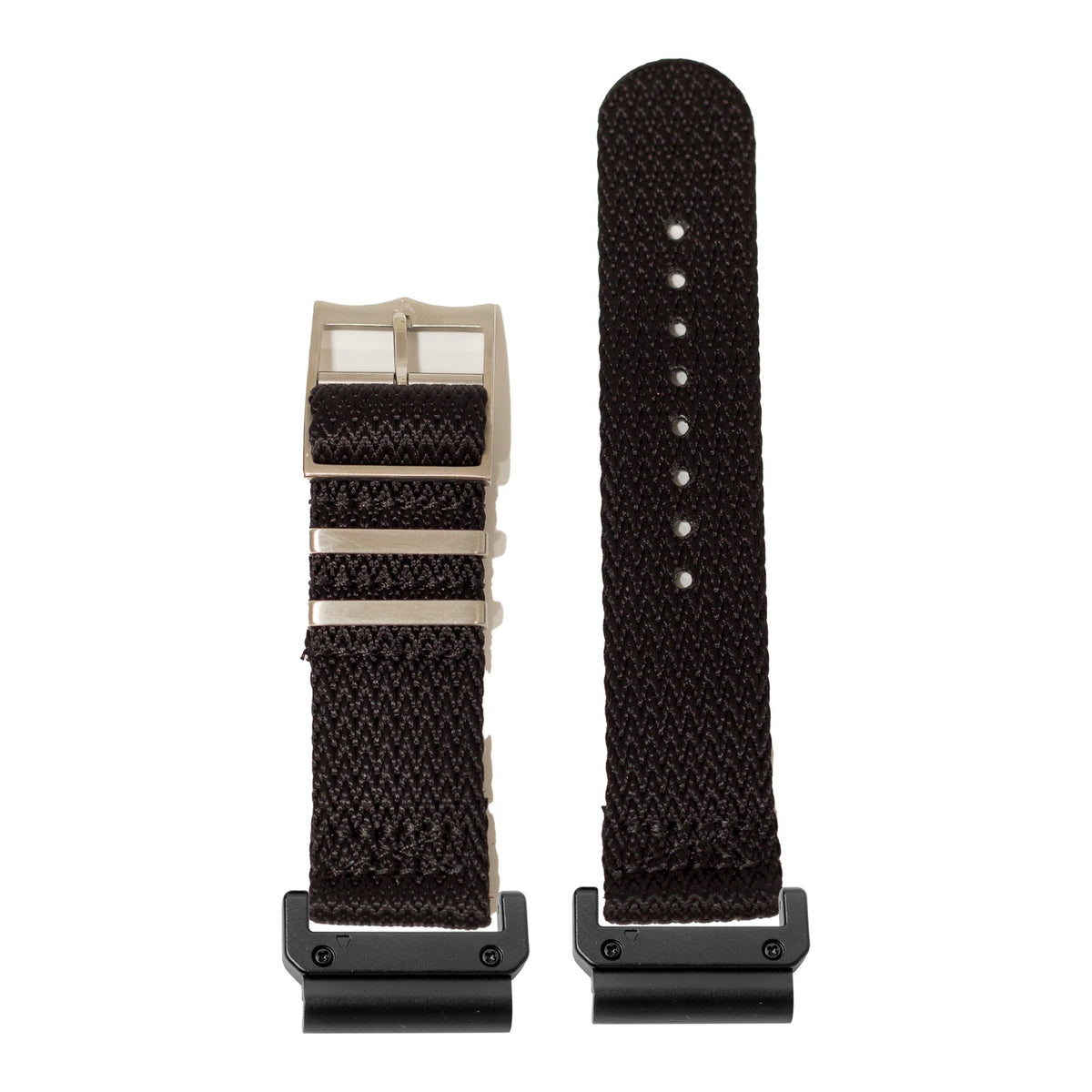 [QuickFit] Sharktooth Militex - Black with Slim Military adapters (Black)