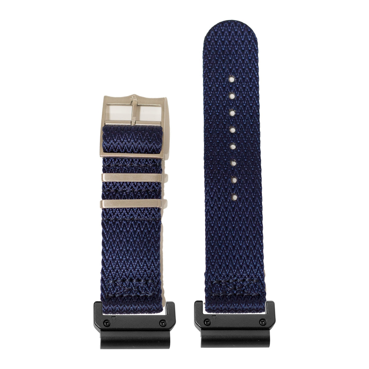 [QuickFit] Sharktooth Militex - Navy Blue with Slim Military adapters (Black)