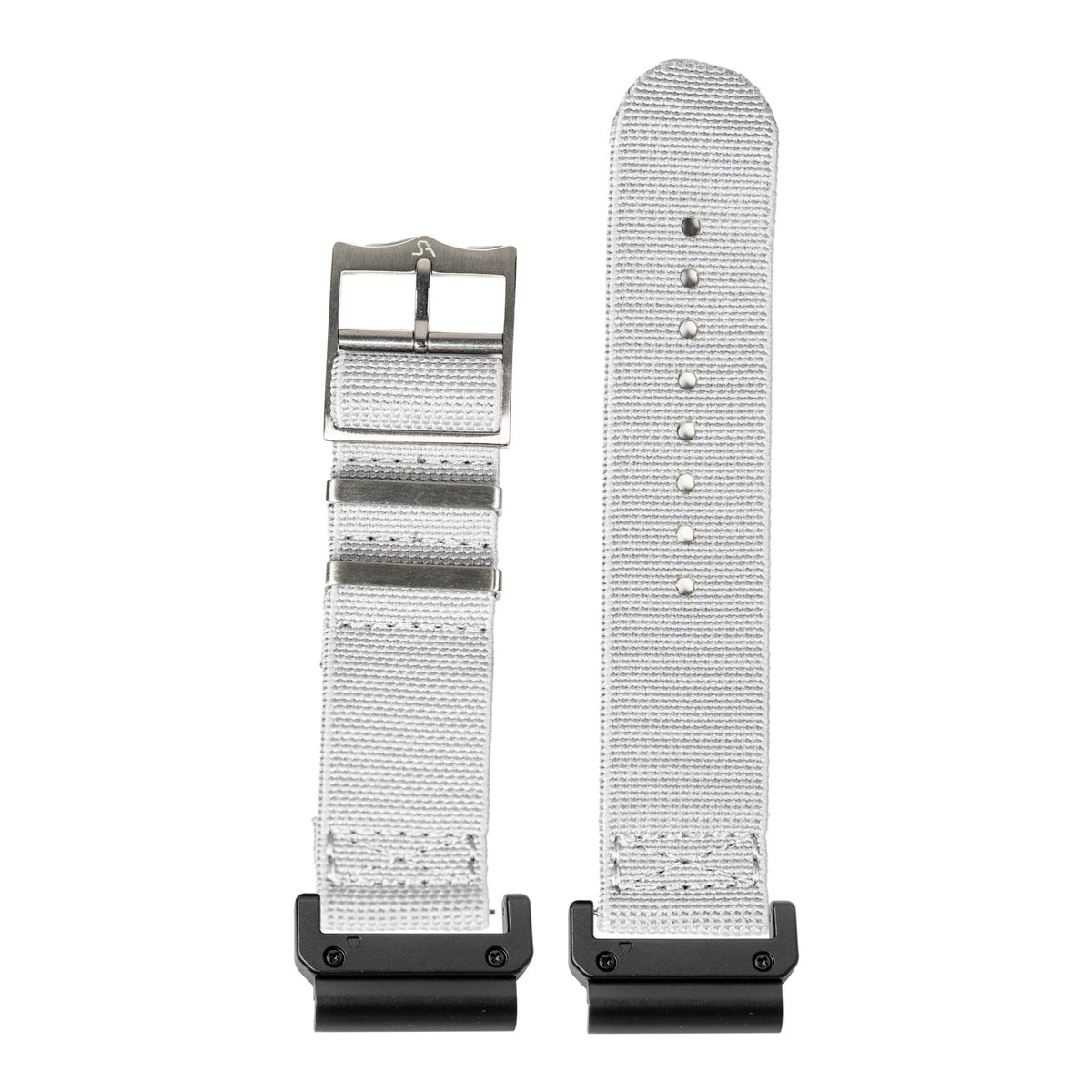 [QuickFit] ElastoFlex - Grey with Slim Military adapters (Black)