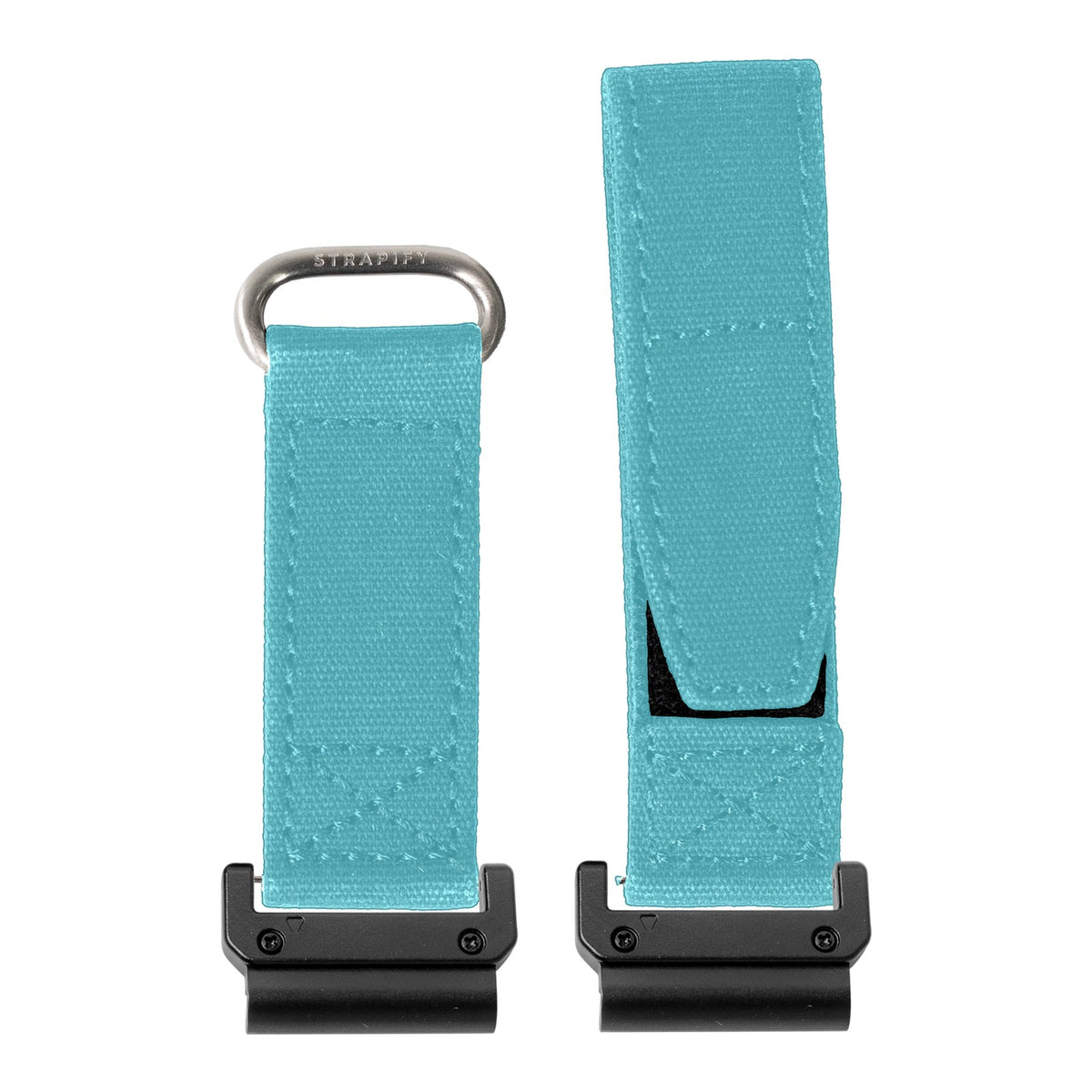 [QuickFit] Military Velcro - Sky Blue with Slim Military adapters (Black)