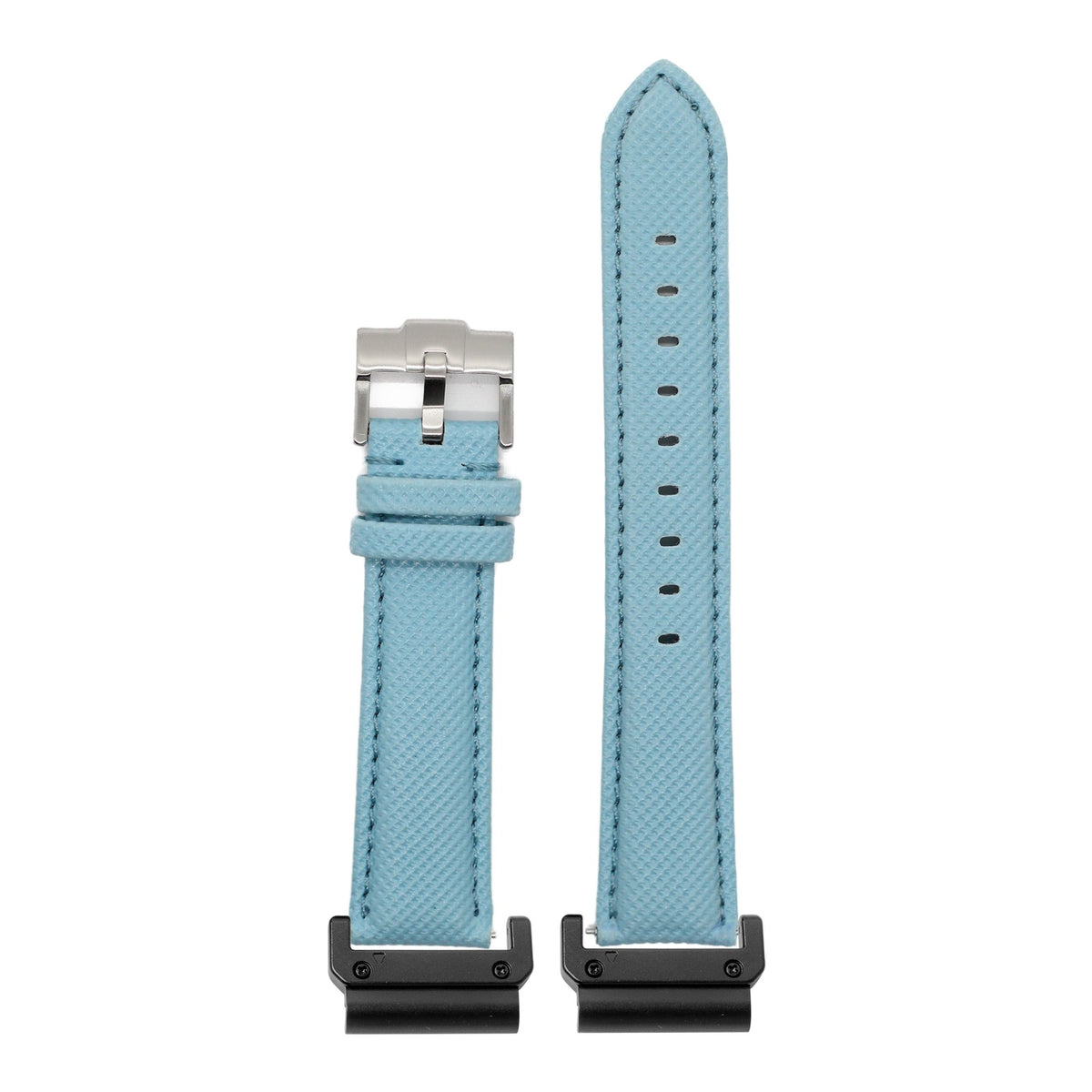 [QuickFit] Sailcloth - Sky Blue with Slim Military adapters (Black)