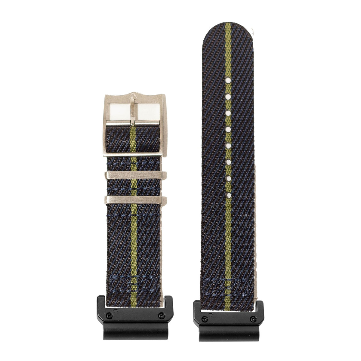 [QuickFit] Cross Militex - Night Blue / Green with Slim Military adapters (Black)
