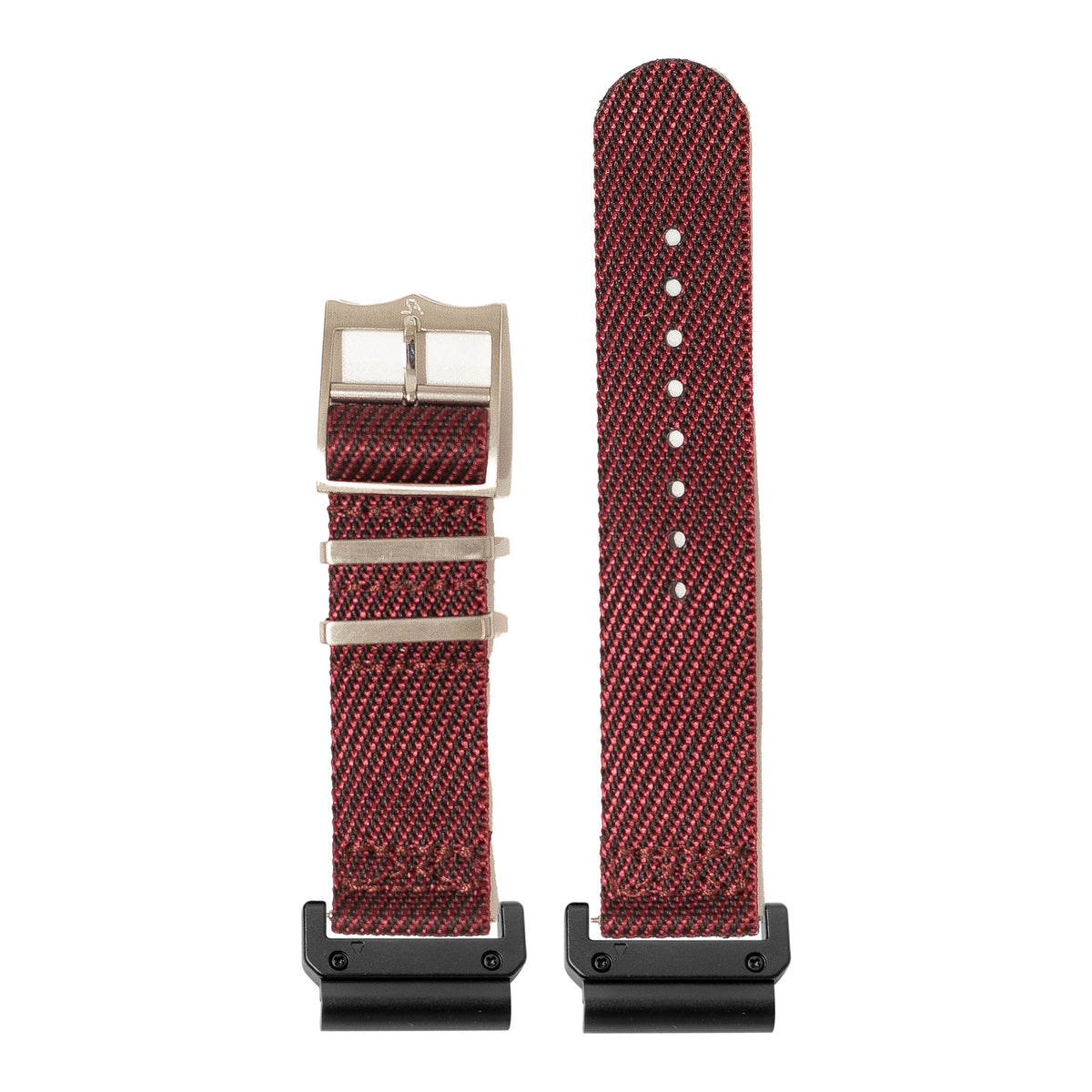 [QuickFit] Cross Militex - Wine Red with Slim Military adapters (Black)