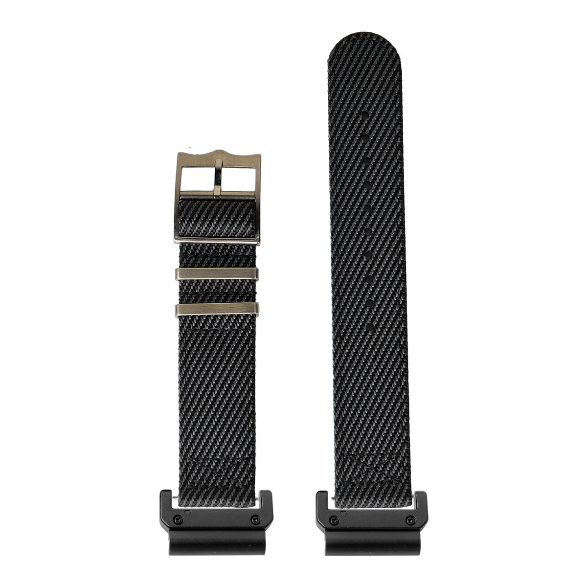 [QuickFit] Cross Militex - Dark Grey with Slim Military adapters (Black)