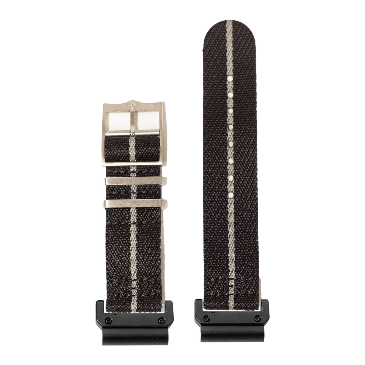 [QuickFit] Cross Militex - Black / Grey with Slim Military adapters (Black)