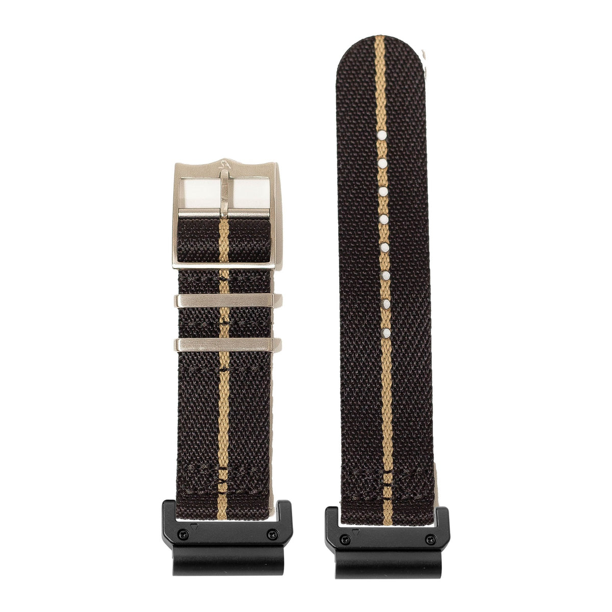 [QuickFit] Cross Militex - Black / Wheat with Slim Military adapters (Black)