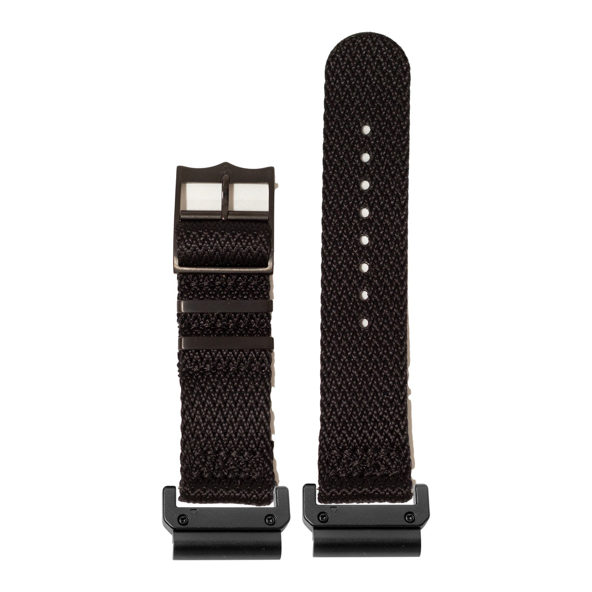 [QuickFit] Sharktooth Militex - Stealth Black [Black Hardware] with Slim Military adapters (Black)
