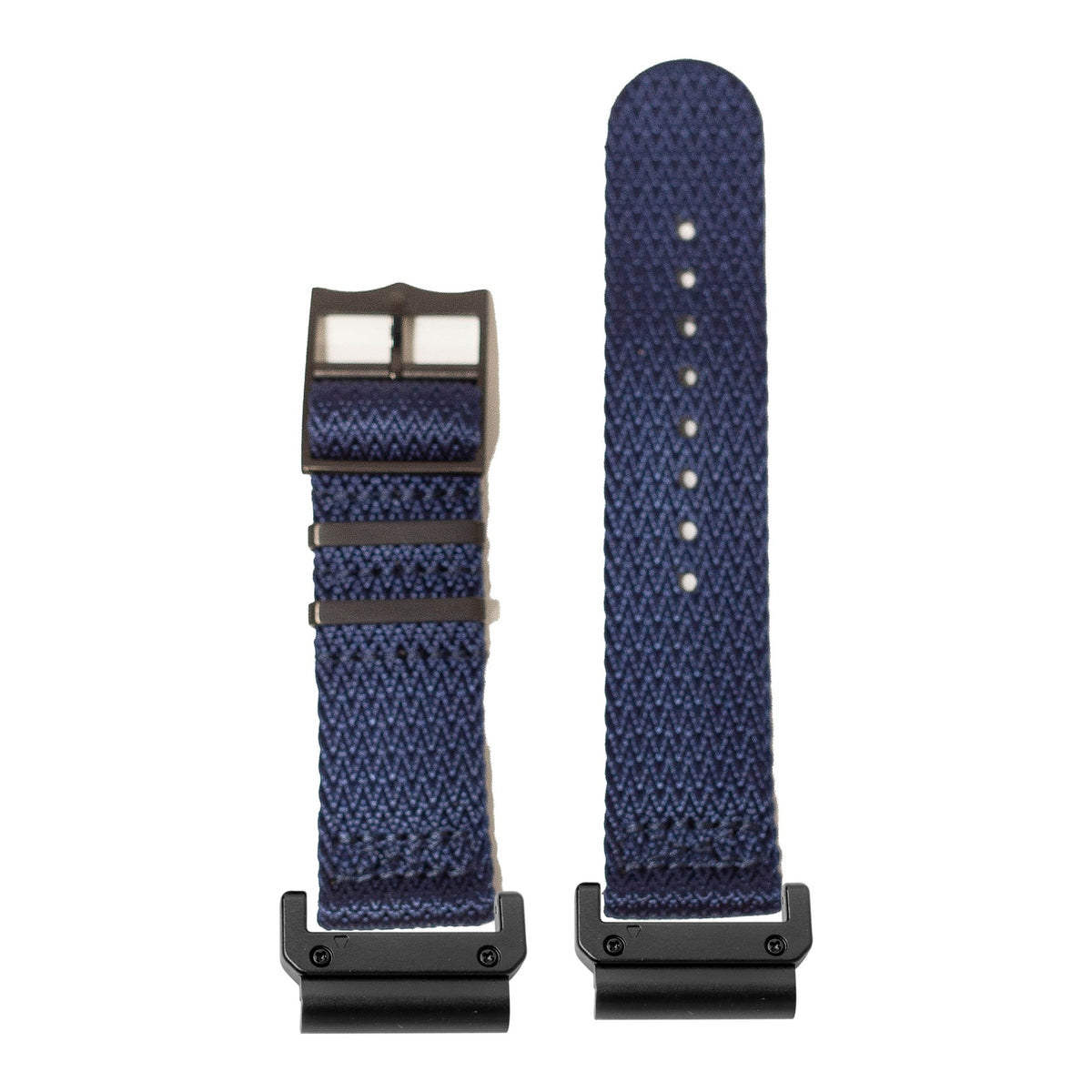 [QuickFit] Sharktooth Militex - Stealth Navy Blue [Black Hardware] with Slim Military adapters (Black)