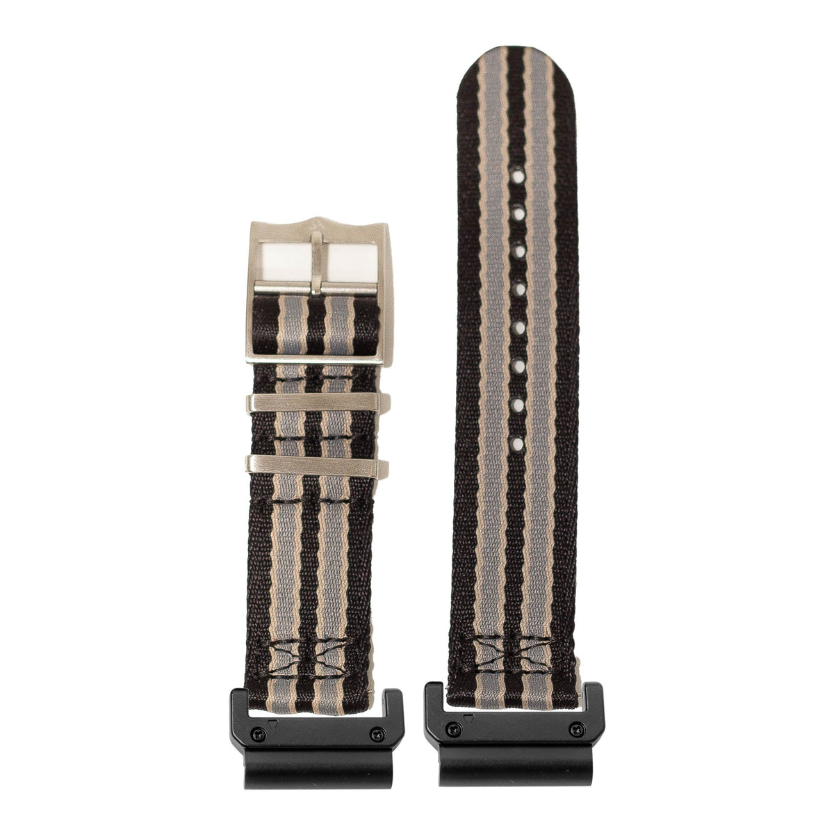 [QuickFit] Ultra Militex - Black / Beige / Grey with Slim Military adapters (Black)