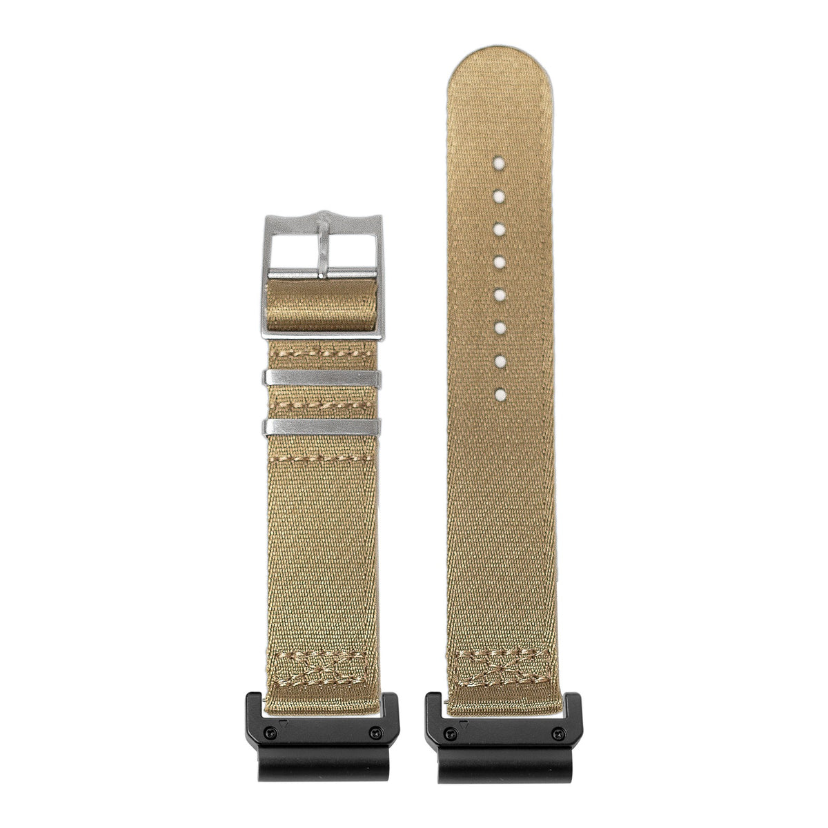 [QuickFit] Ultra Militex - Desert Sand with Slim Military adapters (Black)