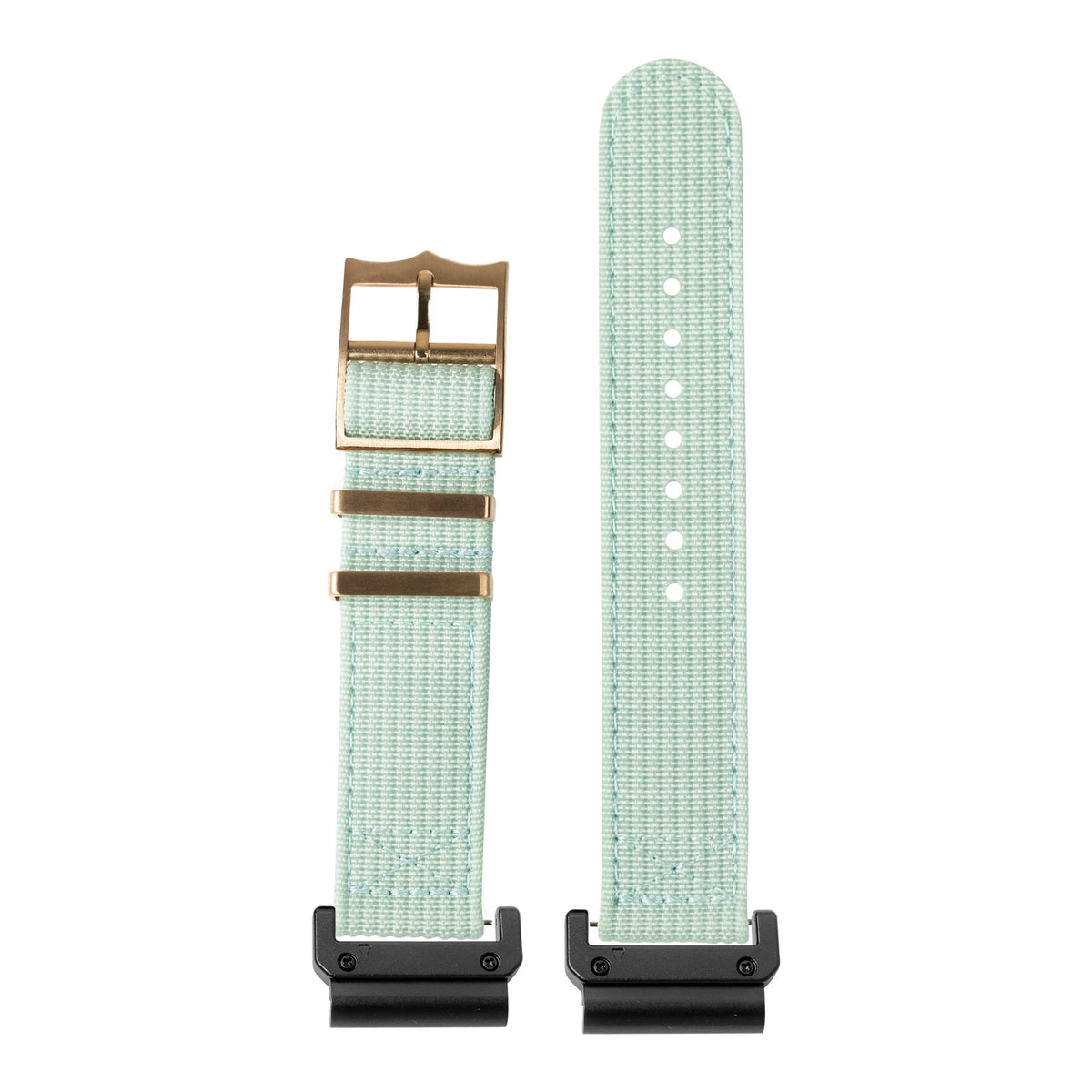 [QuickFit] Alpha Militex - Light Blue with Slim Military adapters (Black)
