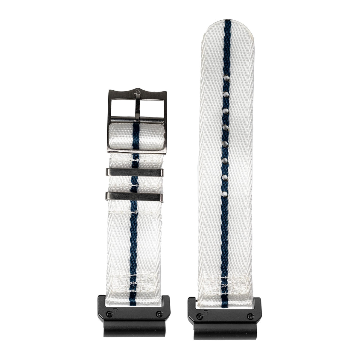 [QuickFit] Supreme Militex - White/Blue with Slim Military adapters (Black)