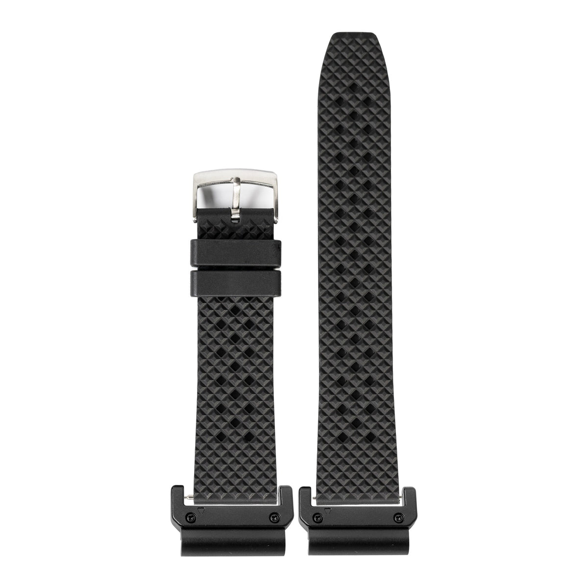 [QuickFit] King Honeycomb FKM Rubber - Black with Slim Military adapters (Black)