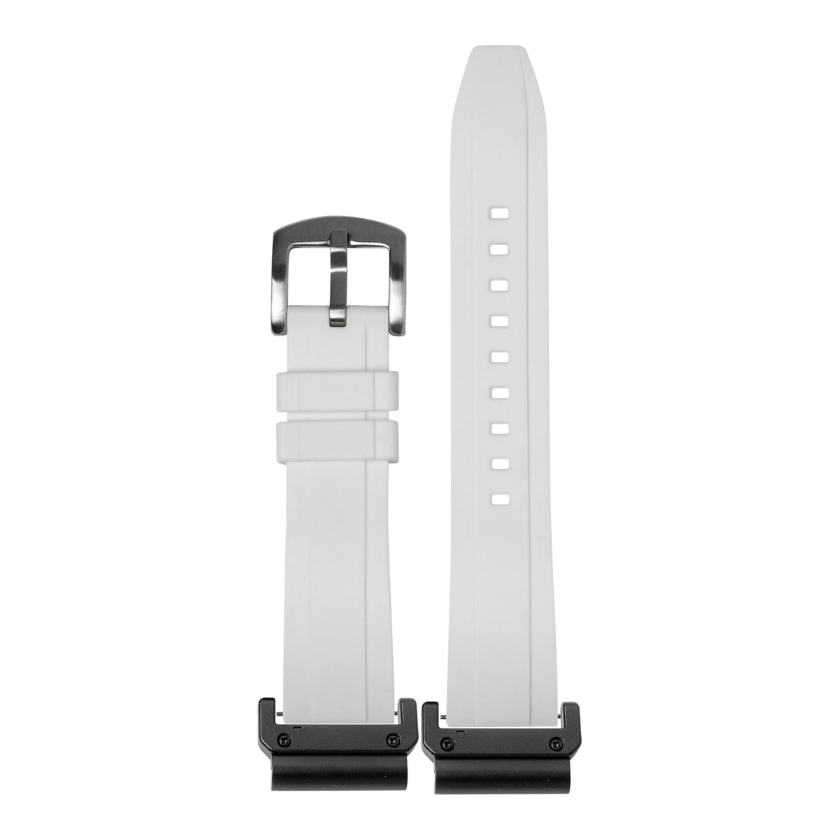 [QuickFit] Kingston FKM Rubber - Ice White with Slim Military adapters (Black)