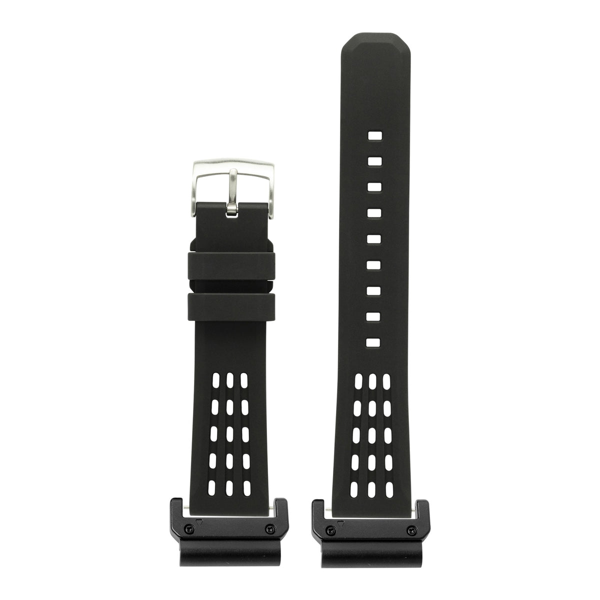 [QuickFit] FKM Rubber - AeroMax - Black with Slim Military adapters (Black)