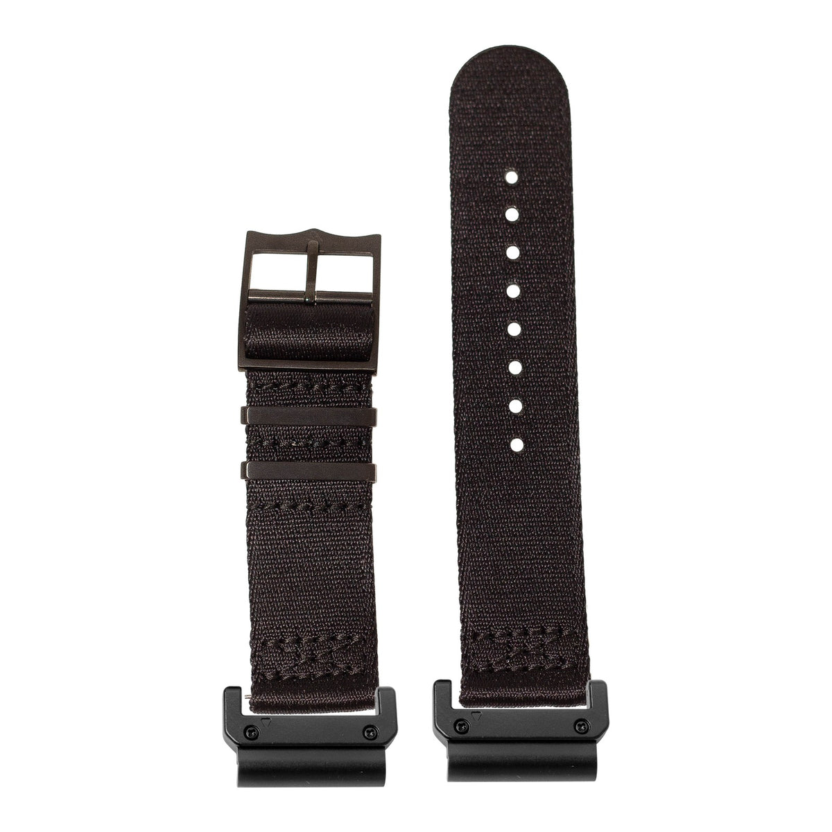 [QuickFit] Ultra Militex - Stealth Black [Black Hardware] with Slim Military adapters (Black)