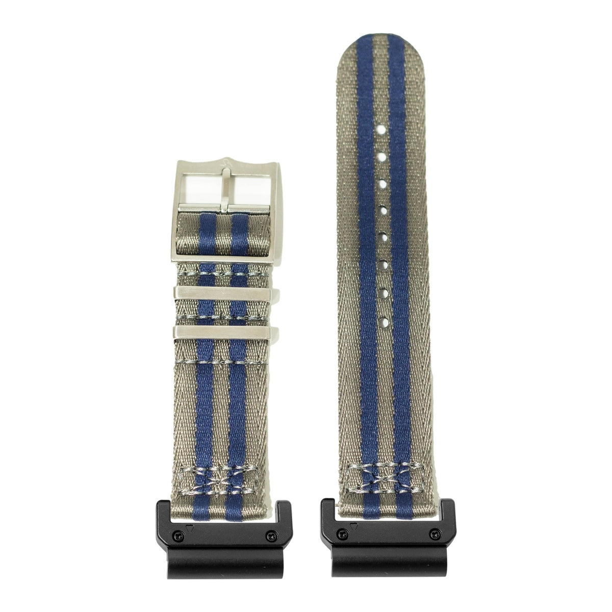 [QuickFit] Ultra Militex - Blue Steel with Slim Military adapters (Black)