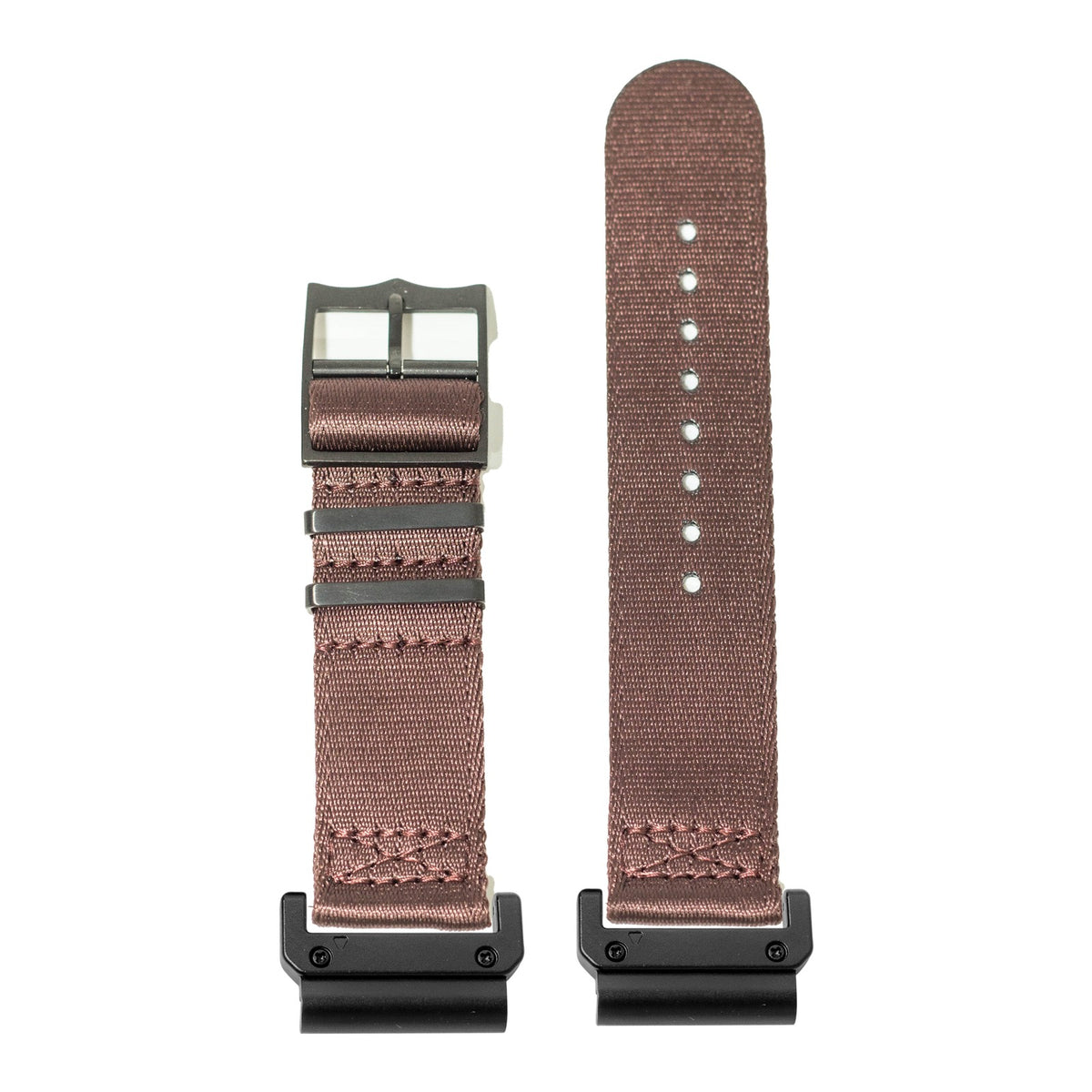 [QuickFit] Ultra Militex - Stealth Brown [Black Hardware] with Slim Military adapters (Black)