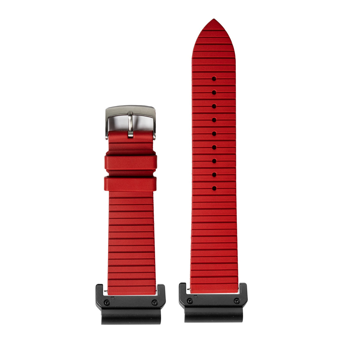 [QuickFit] King Panelarc FKM Rubber - Red with Slim Military adapters (Black)