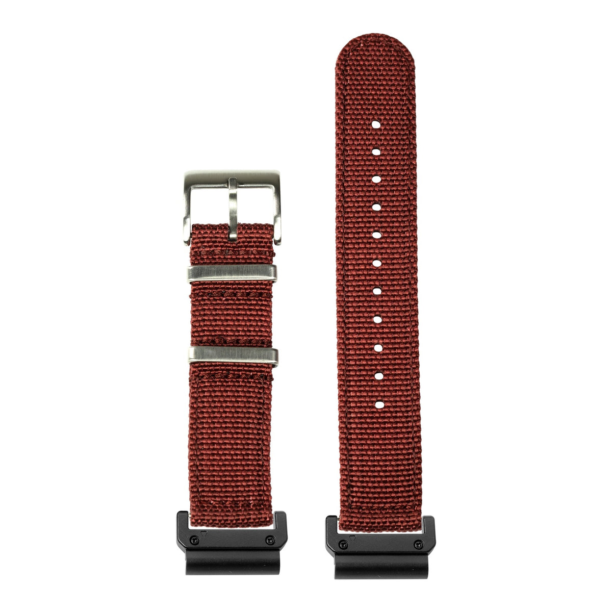 [QuickFit] Alpha Militex - Red with Slim Military adapters (Black)