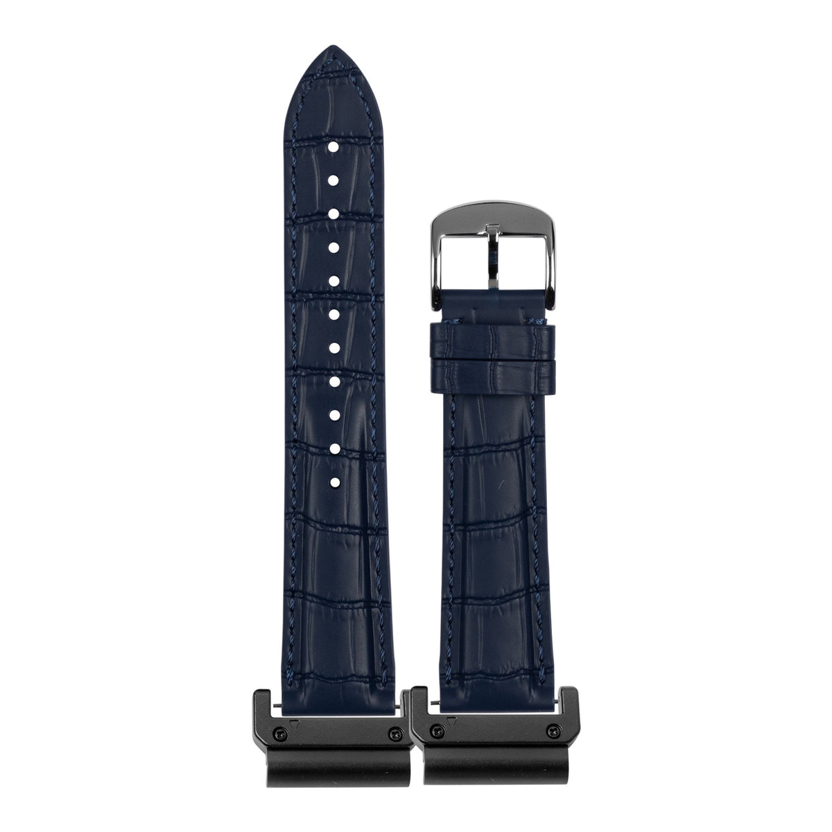 [QuickFit] RubberGator - Navy Blue with Slim Military adapters (Black)