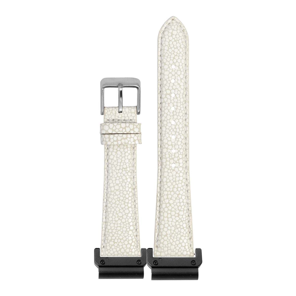[QuickFit] Faux Stingray - White with Slim Military adapters (Black)