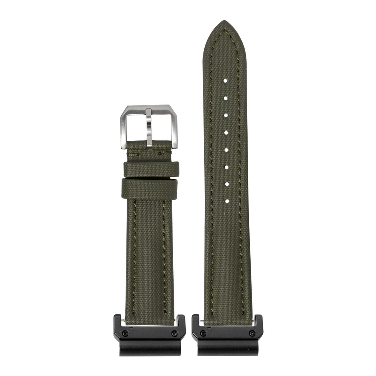 [QuickFit] King Sailcloth - Army Green with Slim Military adapters (Black)