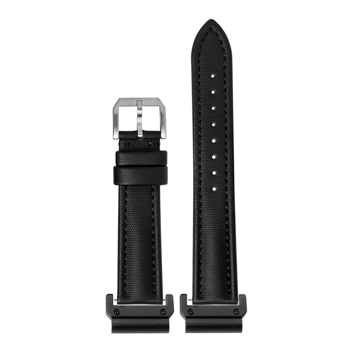 [QuickFit] King Sailcloth - Black with Slim Military adapters (Black)