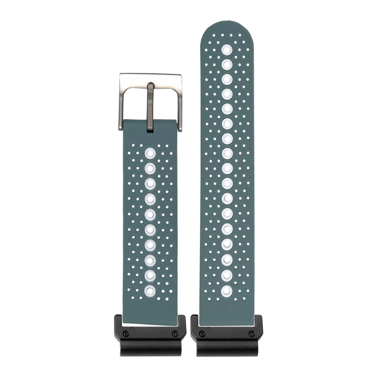[QuickFit] Flexi Sports Silicone 2 - Sage Green with Slim Military adapters (Black)