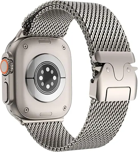 [Apple Watch] Titanium Milanese - Silver