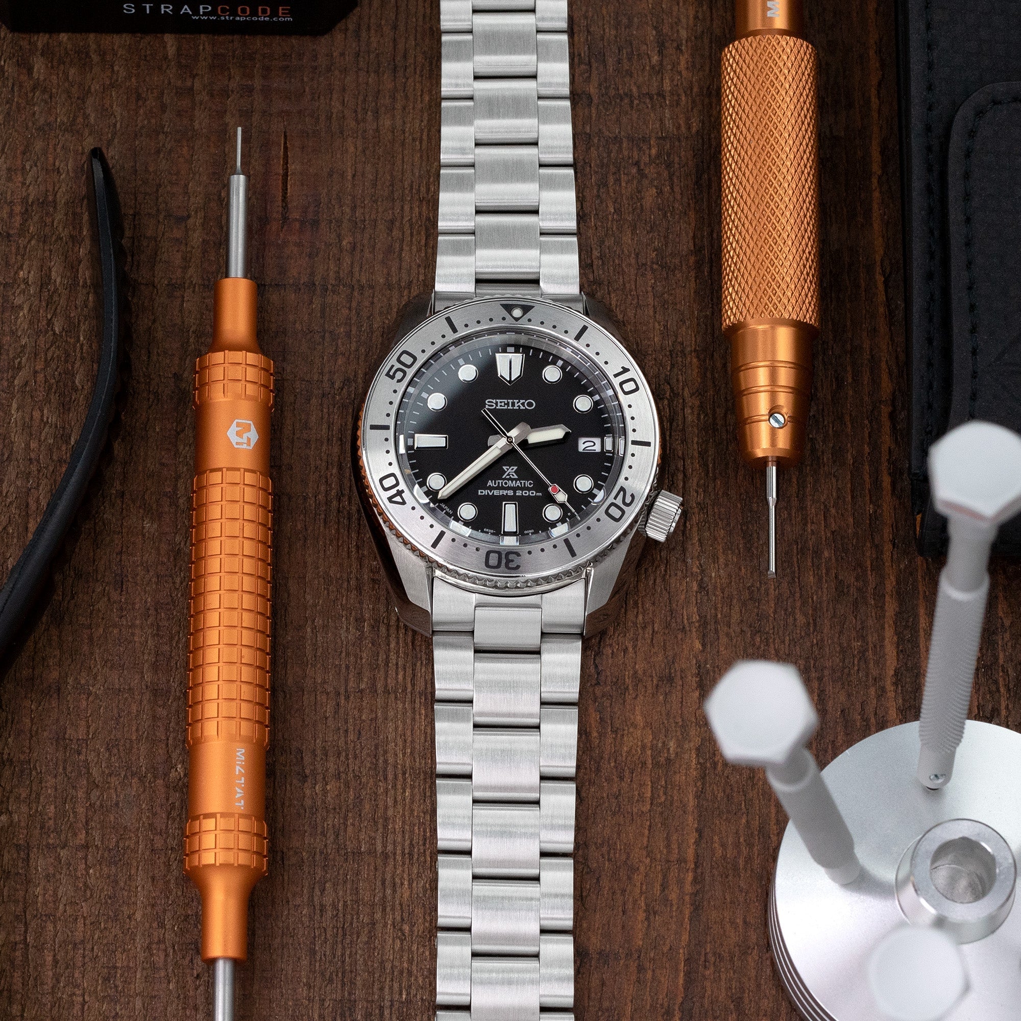[STRAPCODE] Super-O Boyer Bracelet for Seiko SPB185