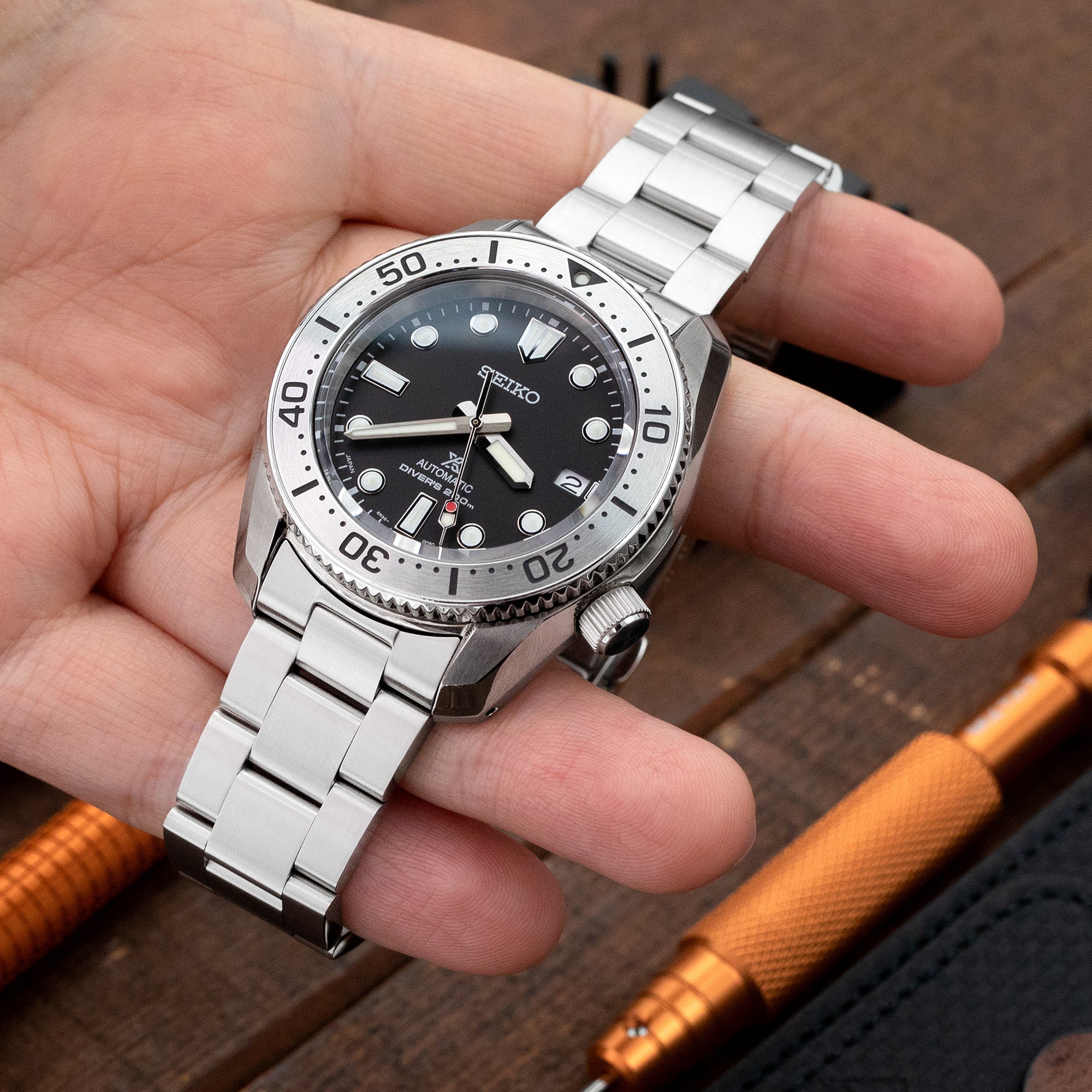 [STRAPCODE] Super-O Boyer Bracelet for Seiko SPB185