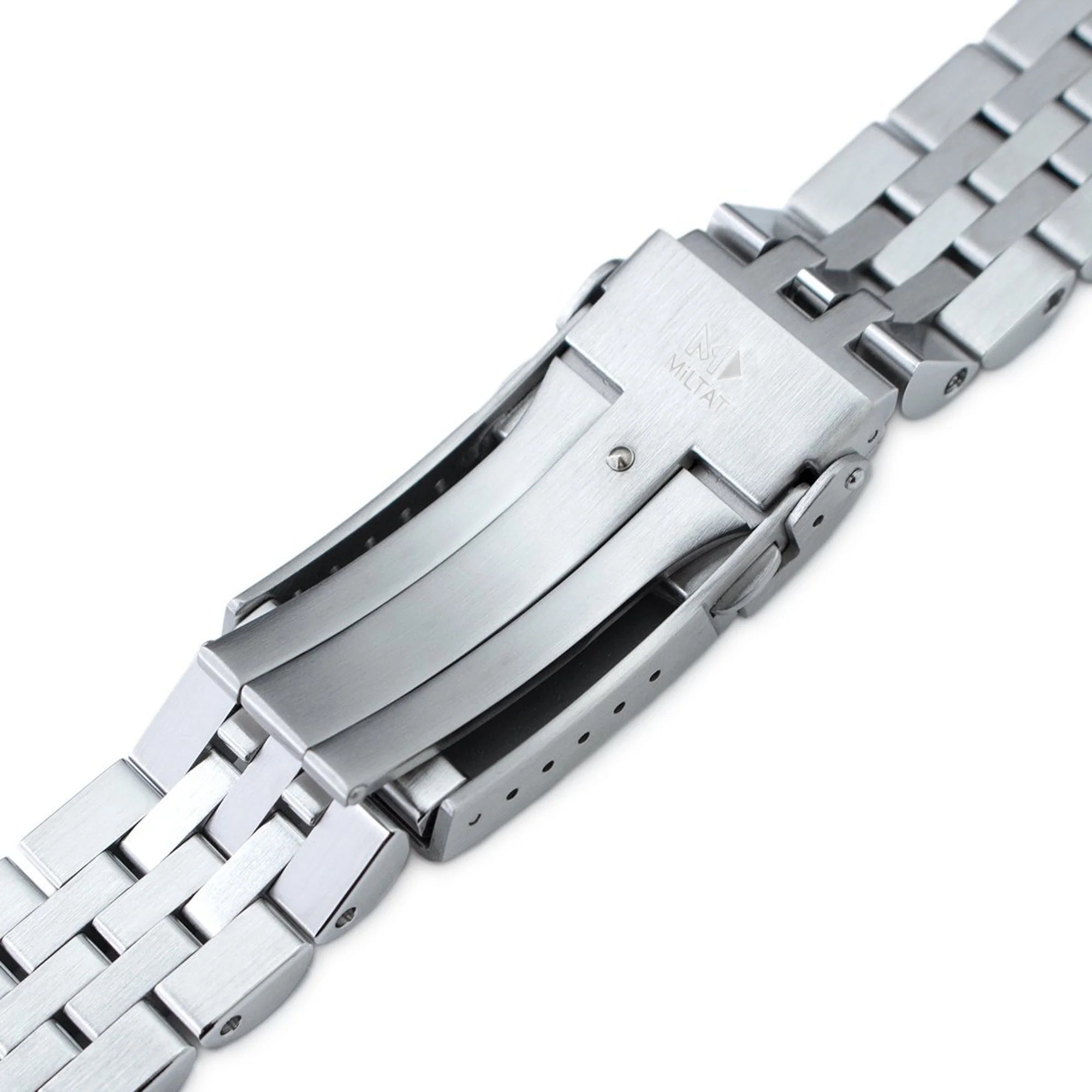 [STRAPCODE] Angus-J Louis Steel Bracelet with V-Clasp 22mm