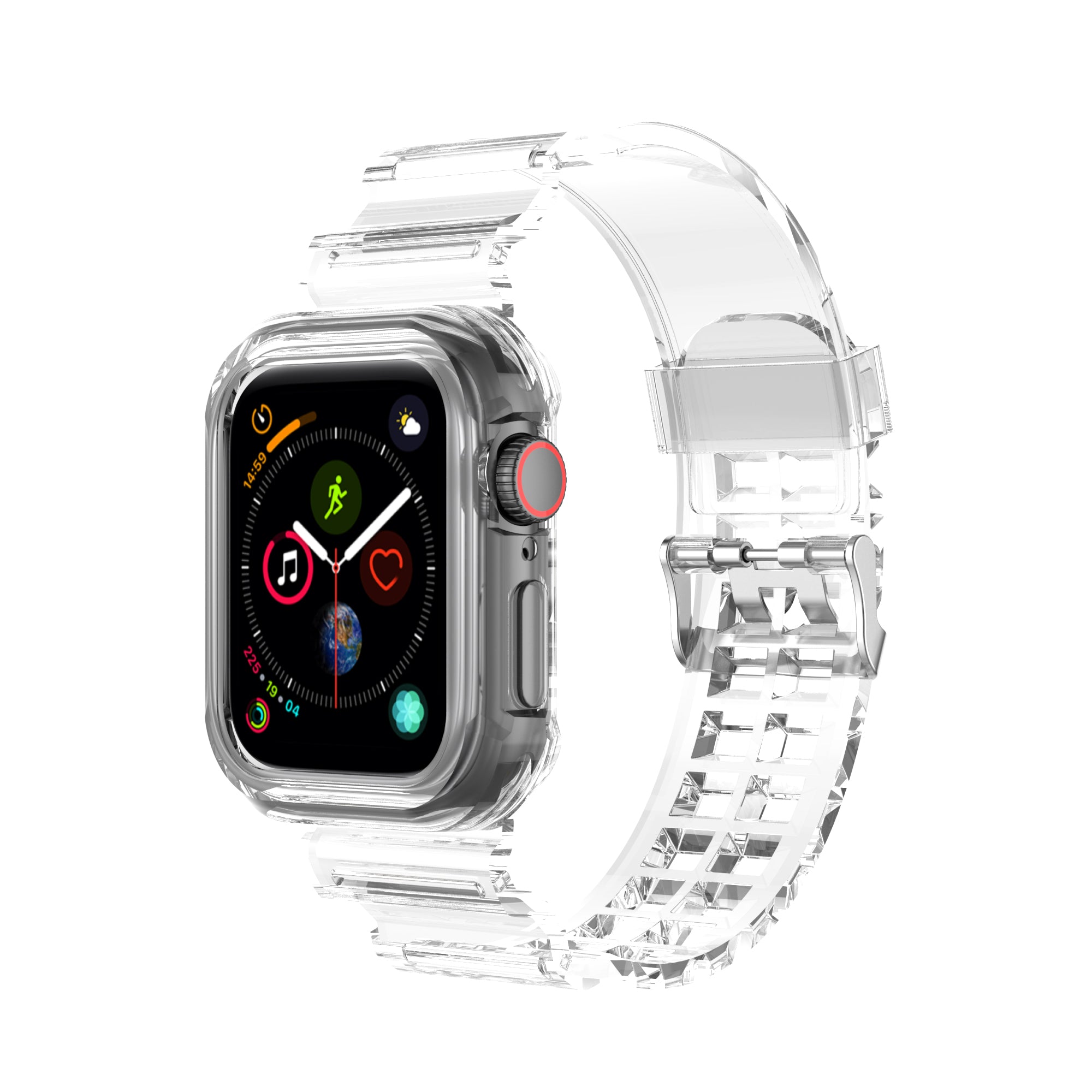 [Apple Watch] Transparent Case & Strap