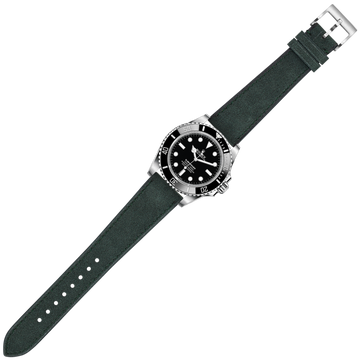 [Quick Release] Alcantara Leather - Forest Green