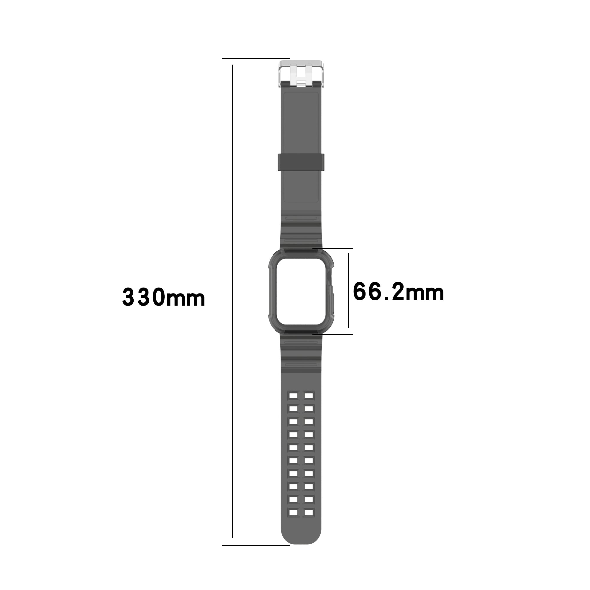 [Apple Watch] Transparent Case & Strap