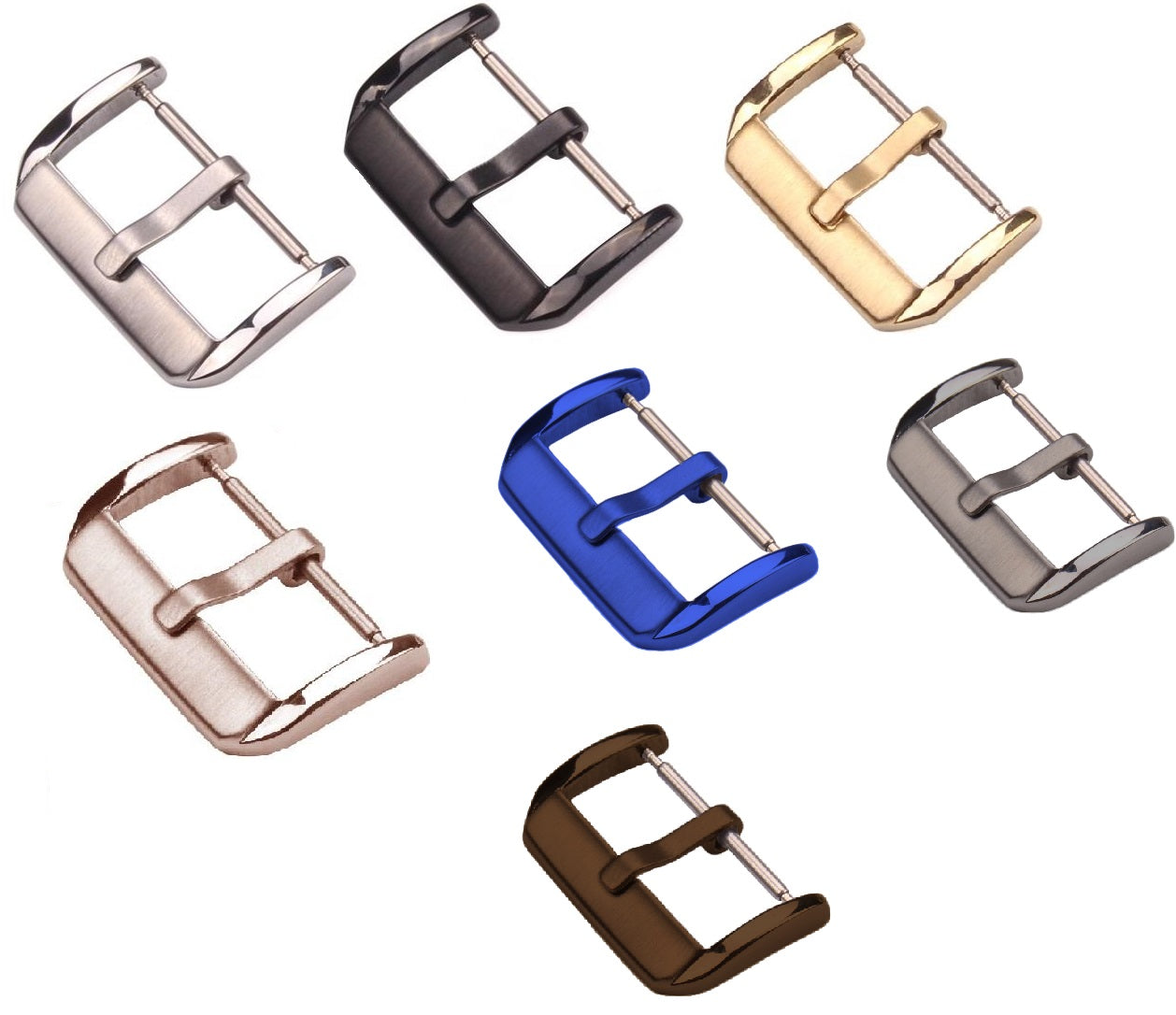 Tang Buckles - Brushed Inner | Polished Outer