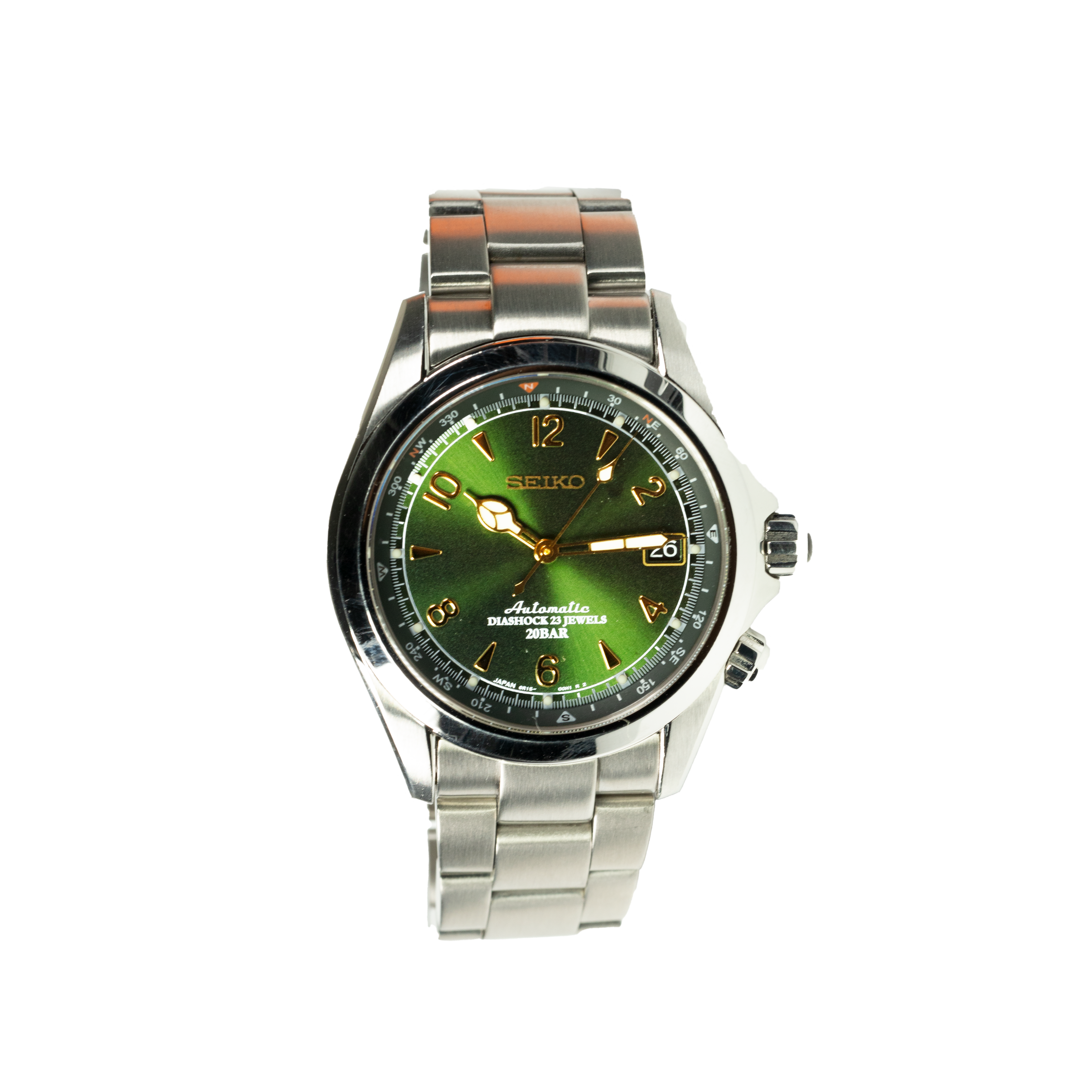 [Seiko Alpinist] King Oyster Bracelet with Micro-Adjustable Clasp