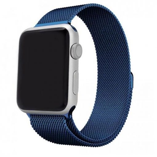 Milanese Loop (Midnight Blue) - Apple Watch Strap - Strapify