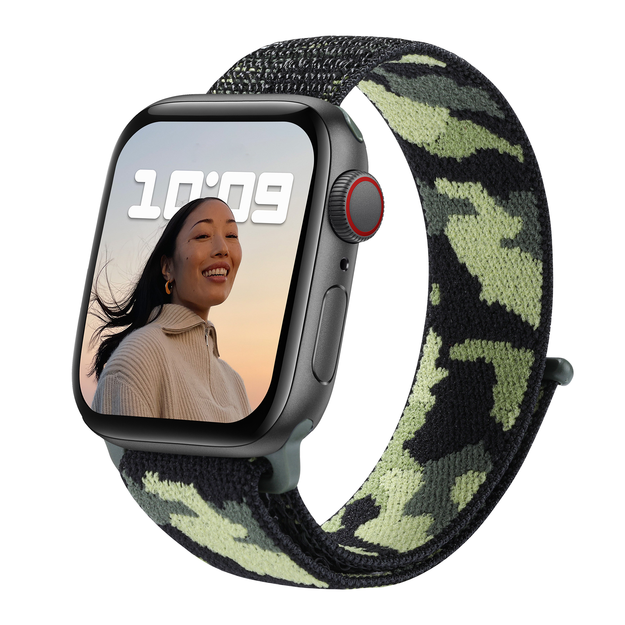 [Apple Watch] Sports Loop (Velcro) - Army Camo