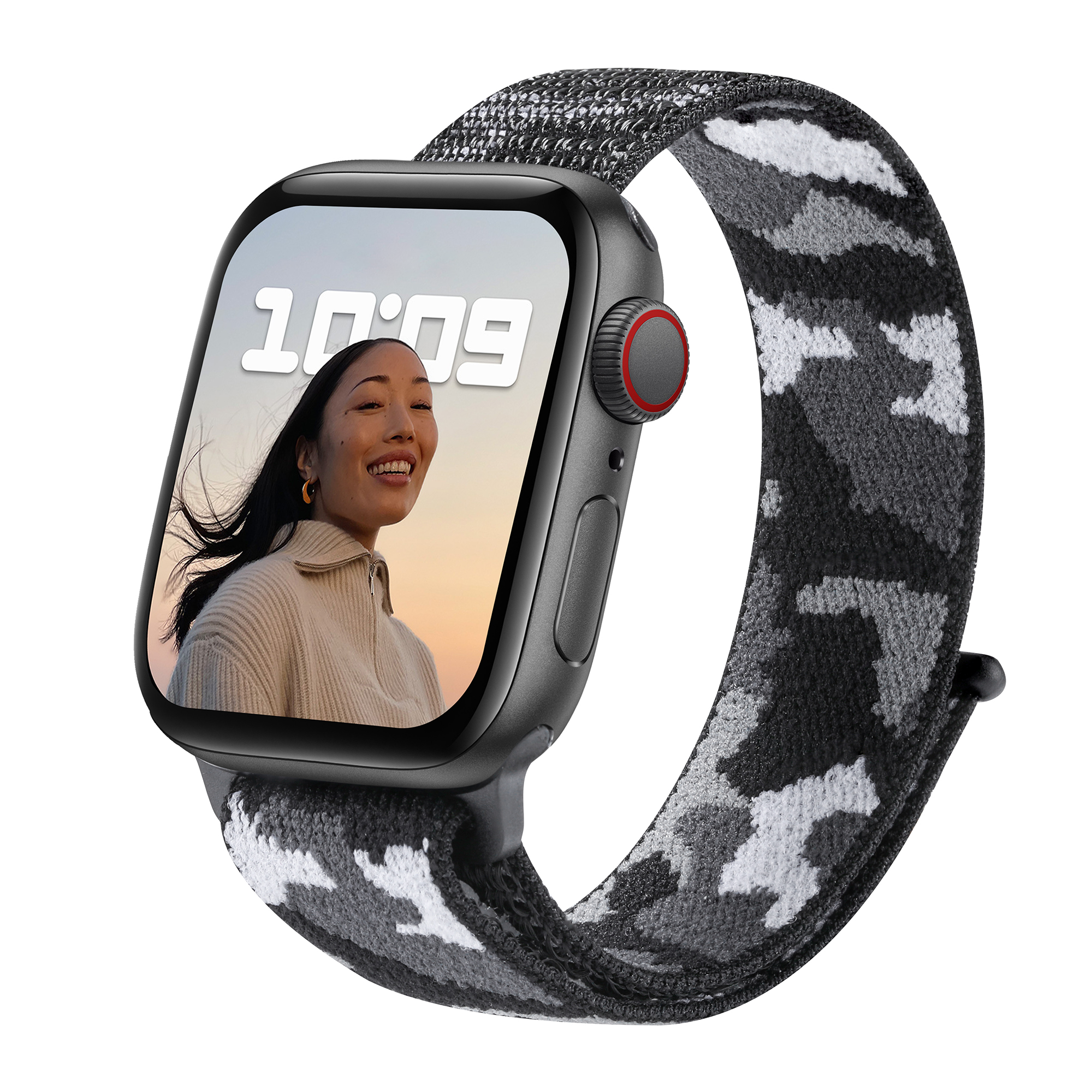 [Apple Watch] Sports Loop (Velcro) - Army Camo